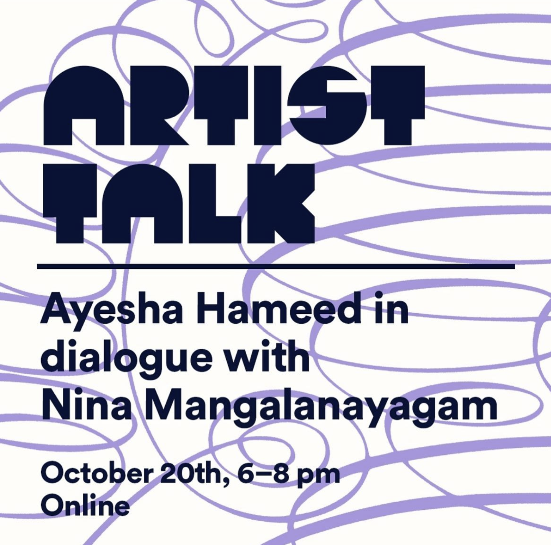 GIBCA 2021 — Artist Talk with Ayesha Hameed